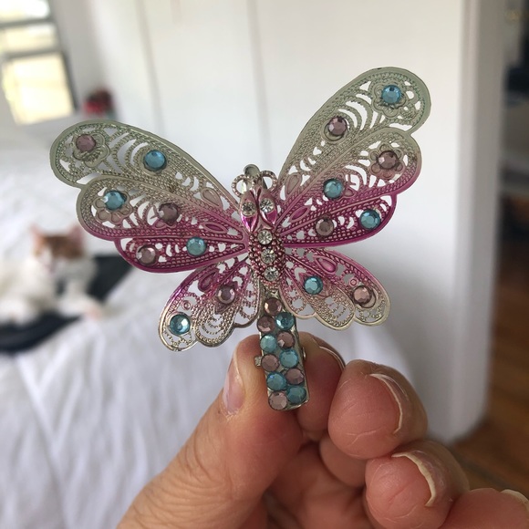Butterfly barrette - Picture 4 of 8
